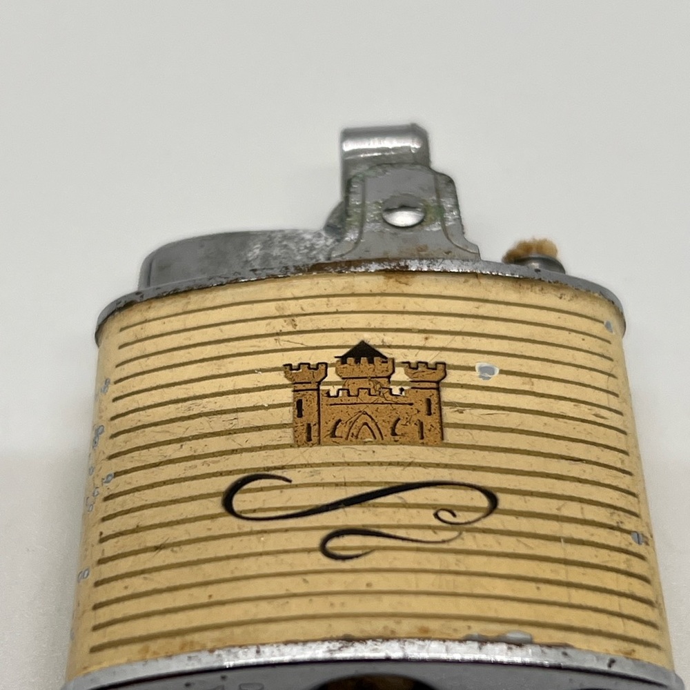 Vintage Kent Lighter with Castle Design